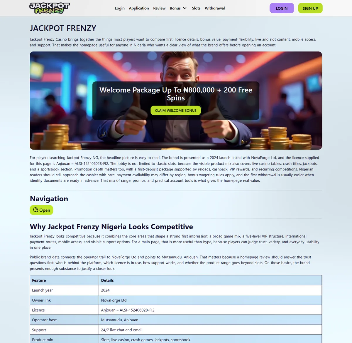 Jackpot Frenzy